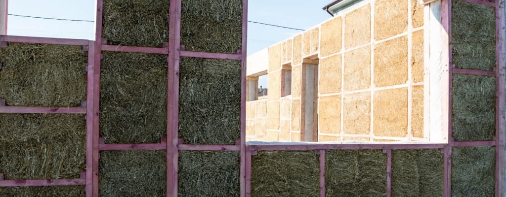 Construction écologique en bottes de paille : isolation naturelle pour une maison durable