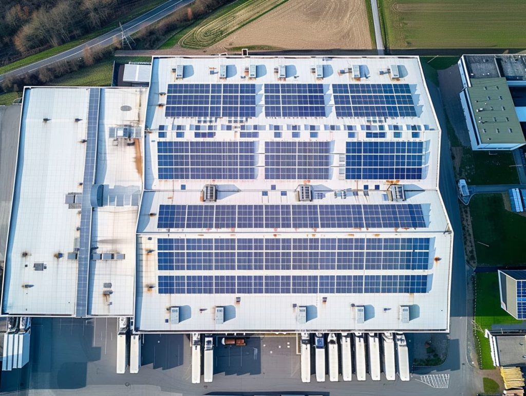 Bâtiment industriel PV