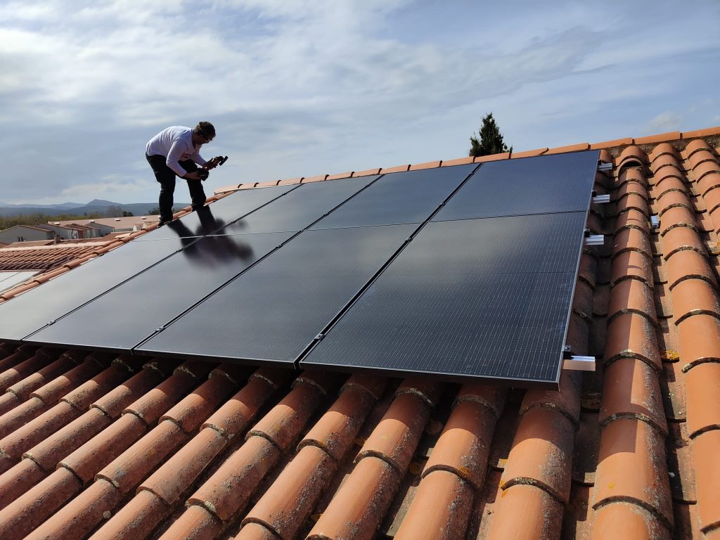 pose panneaux solaires