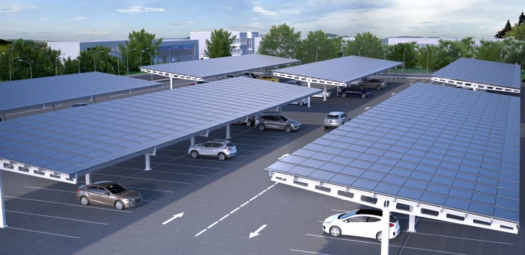 ombrière photovoltaïque