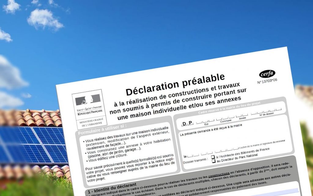 Déclaration préalable de travaux