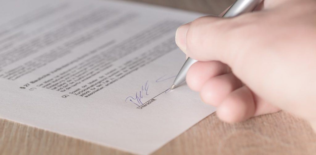 Signature du document CACSI
