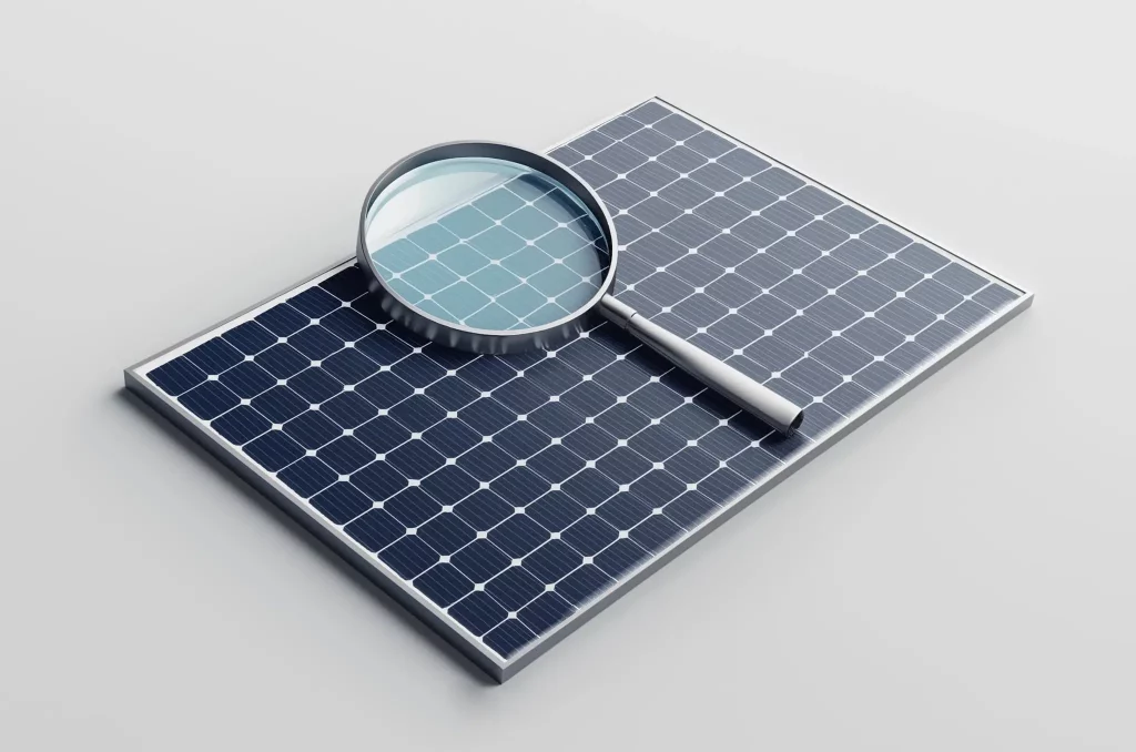 Panneau-solaire-sous-une-loupe