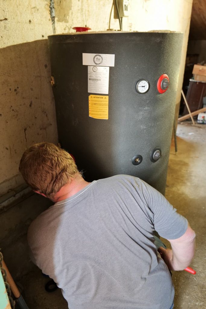 Installation d'un Chauffe Eau Solaire Individuel