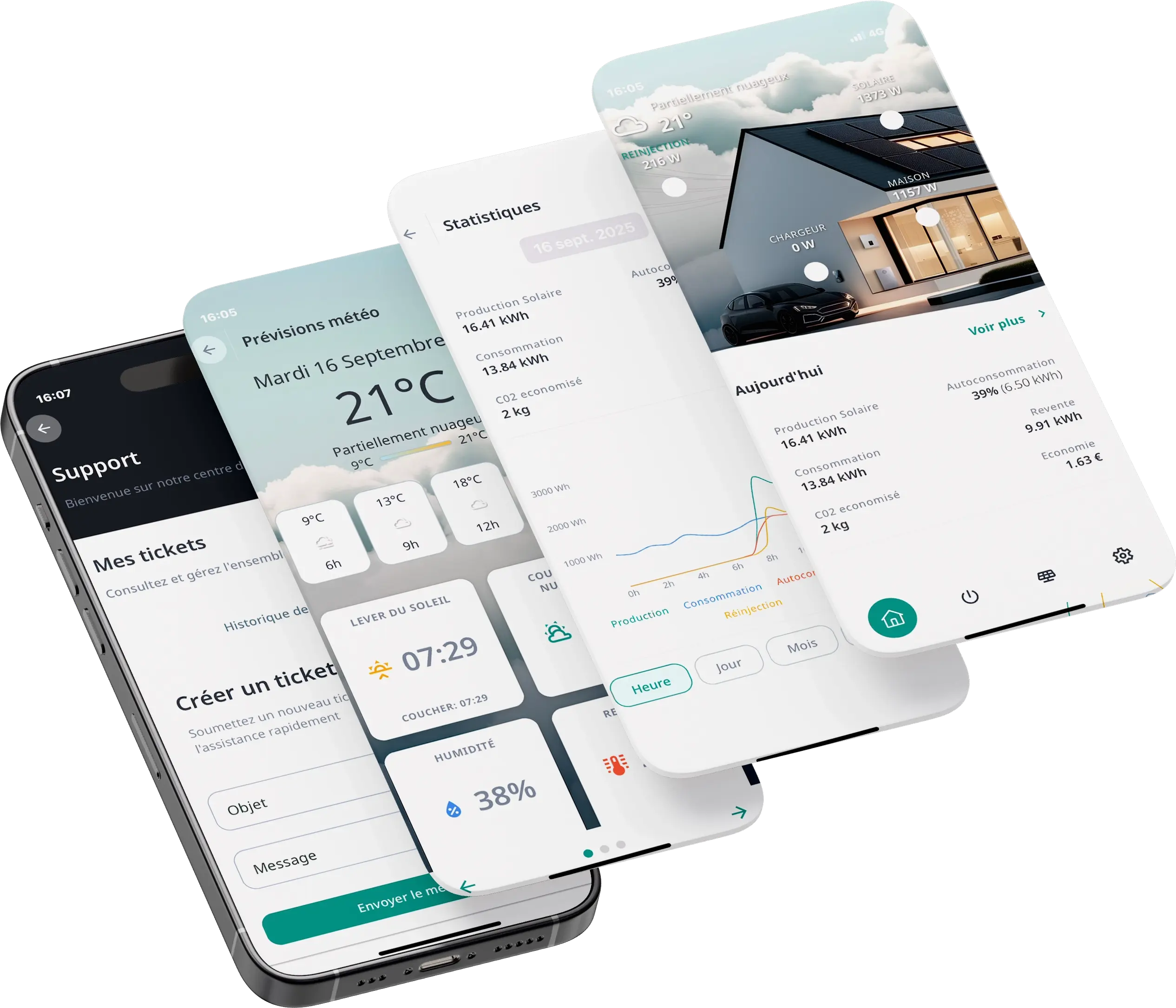 FHE Plus APP Screen